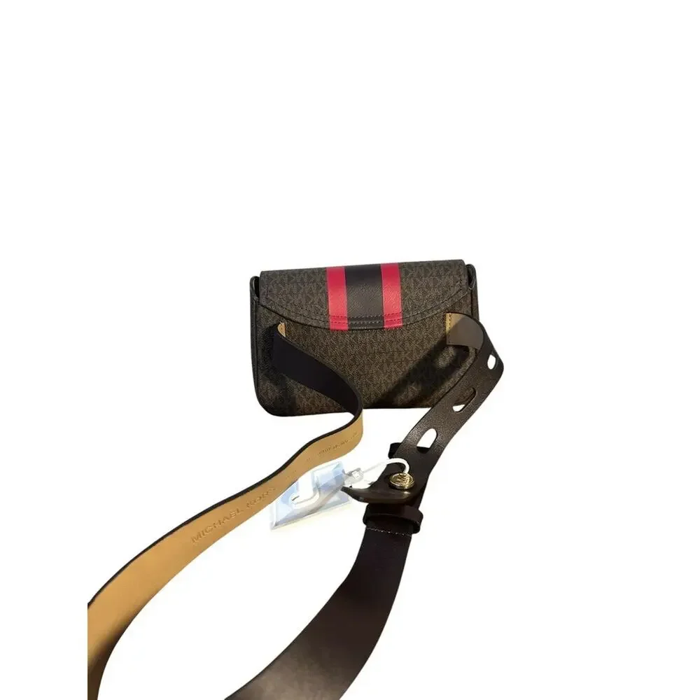MICHAEL KORS Signature Stripe Belt Bag (25858)